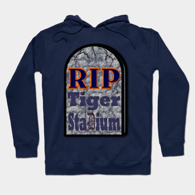 RIP Tiger Stadium Hoodie by Retro Sports